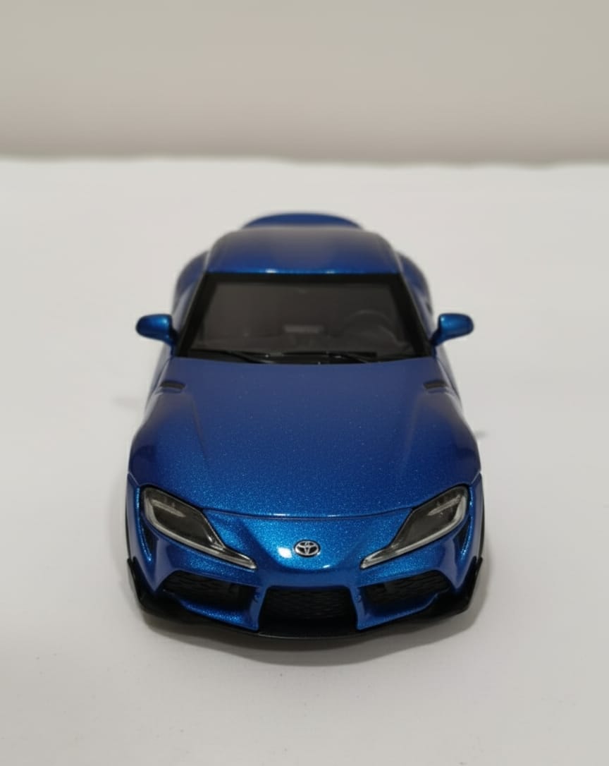 Premium White Toyota GR Supra Die-Cast Model Car